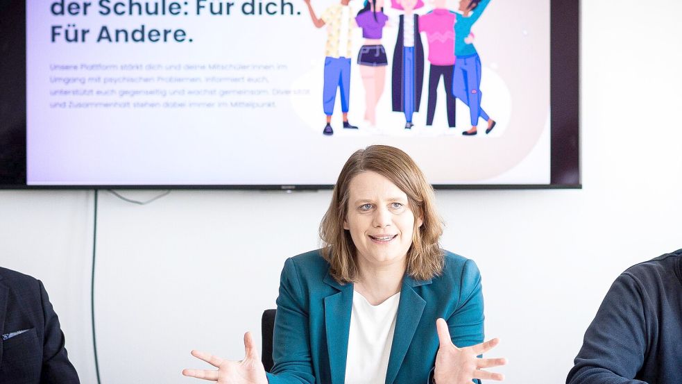 Julia Willie Hamburg (Bündnis 90/Die Grünen) ist Kultusministerin von Niedersachsen. Foto: dpa / Moritz Frankenberg