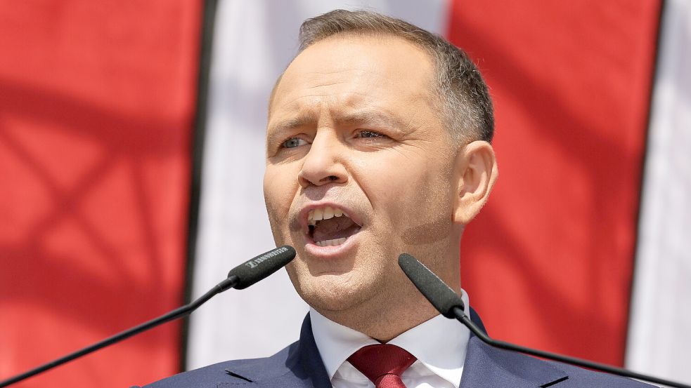Politisch unerfahren, gleichwohl siegreich: Polens neuer Präsident Karol Nawrocki. Foto: picture alliance/dpa/PAP