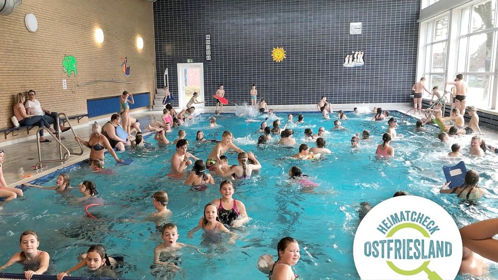 Hesel hat ein Hallenbad, das kürzlich wieder eröffnet wurde. Foto: Melchert Stromann/Archiv