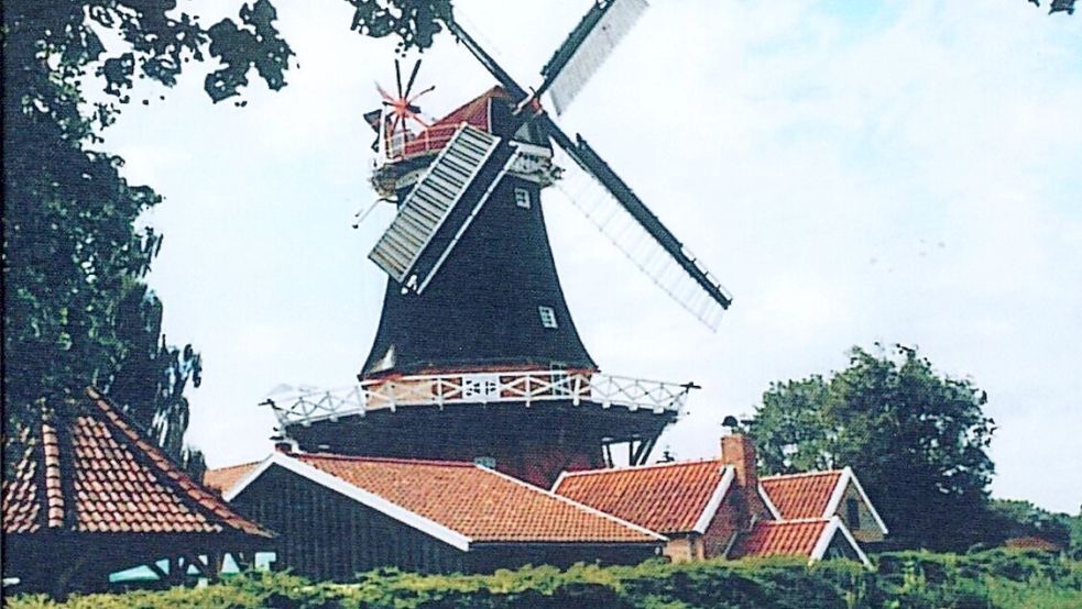 Rhauder Mühle: Nordansicht von der Ortschaft Holte aus gesehen. Foto: privat