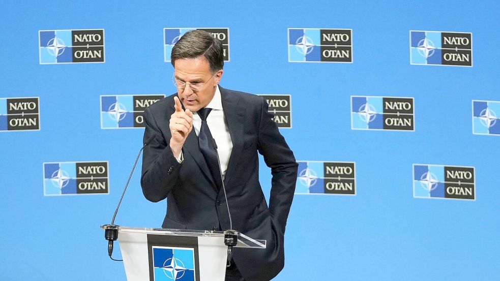 Die Nato muss aus Sicht von Generalsekretär Mark Rutte deutlich schlagkräftiger werden. (Archivbild) Foto: Virginia Mayo/AP/dpa