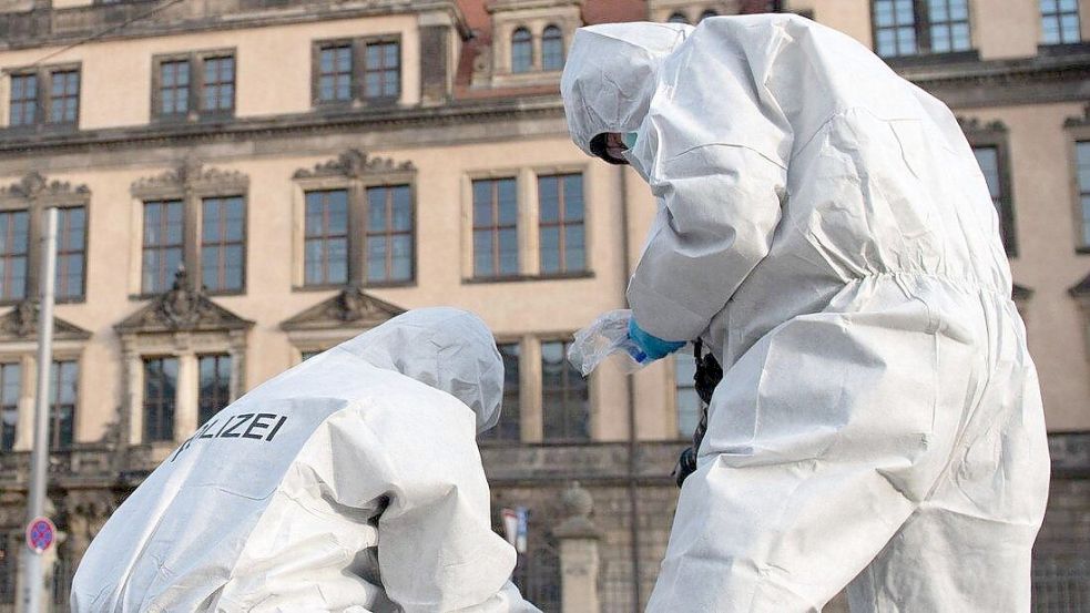 Die Suche nach Beute aus dem Grünen Gewölbe führte Ermittler auch zu einer angeblichen Clan-Aussteigerin nach Brandenburg Foto: Sebastian Kahnert