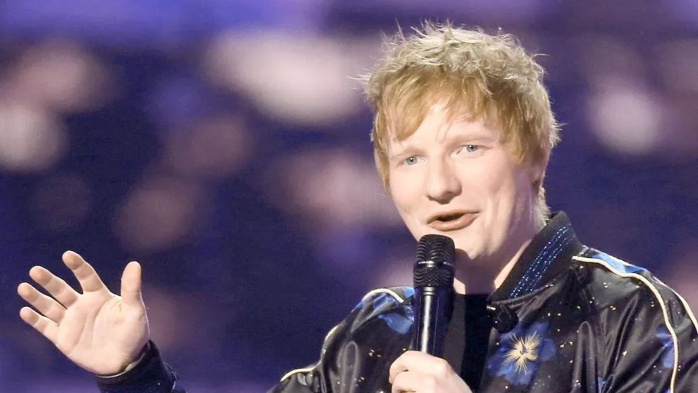 Sheeran („Shape of You“) zählt zu den bekanntesten Popstars der Welt. (Archivbild) Foto: Joel C Ryan/AP/dpa