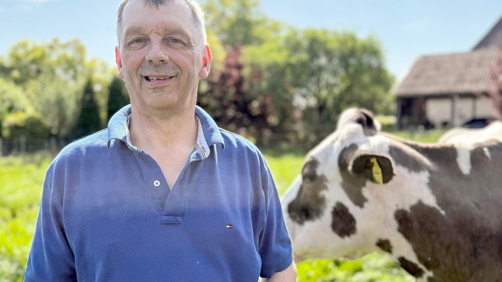 Will sich wieder neu verlieben: Rinderzüchter Johann aus Niedersachsen. Foto: RTL
