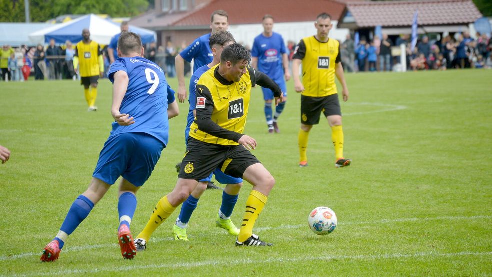 Fresena Ihren gelang im Spiel gegen die Dortmunder dreimal der Ausgleich. Foto: Holger Weers