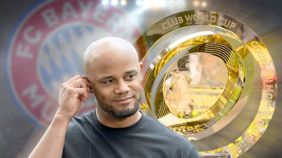 Bayern-Trainer Vincent Kompany startet mit dem aktuellen Deutschen Meister bei der Club-WM. Foto: IMAGO/Sven Simon