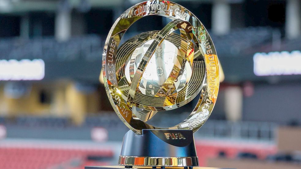 Um diese Trophäe geht’s bei der Club-WM. Foto: Miguel Martinez/Atlanta Journal-Constitution/AP/dpa