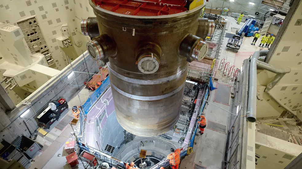 Das Werk Hinkley Point C in Somerset. Foto: IMAGO/Jam Press