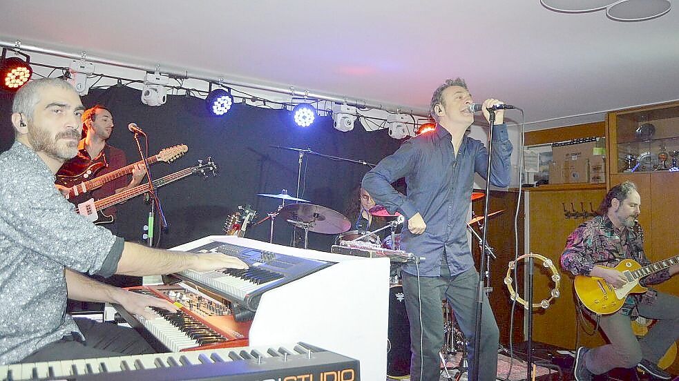 Die aus Mailand stammende Band „The Watch“ bei ihrem letzten Auftritt in Plümers Gaststätte im Oktober 2023. Archivfoto: Weers