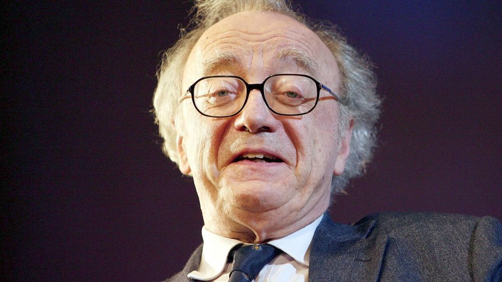 Alfred Brendel im Jahr 2008. Foto: Rolf Haid/dpa