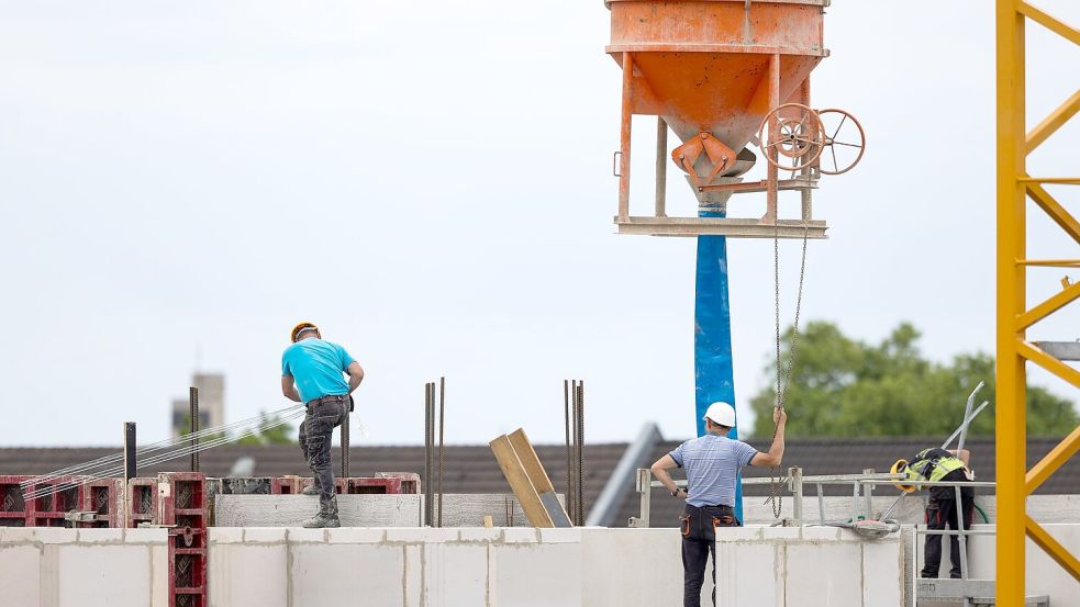 Bundesregierung will mit „Bau-Turbo“ Wohnungsbau beschleunigen Foto: Rolf Vennenbernd/dpa
