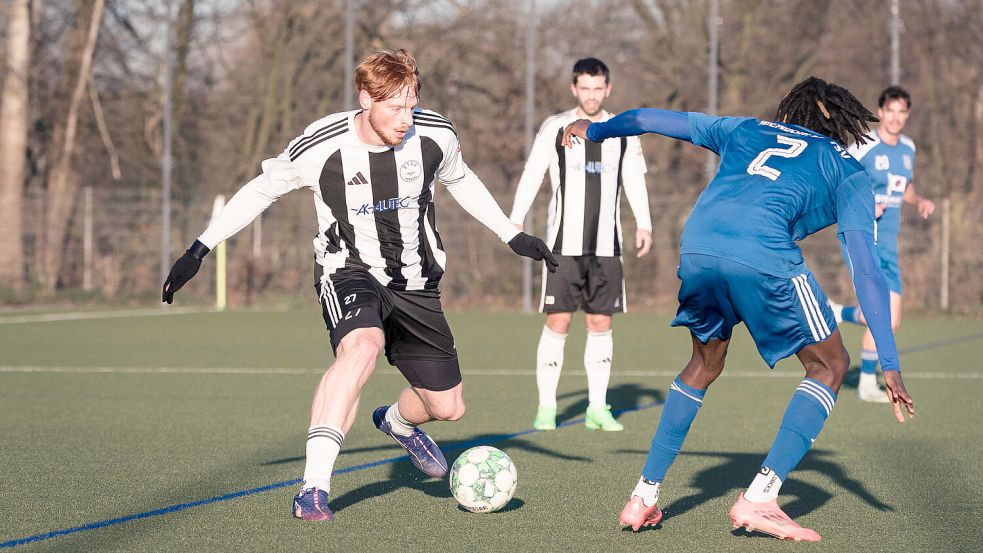 Luca Freese (links) spielte in Deutschland zuletzt in der Oberliga Hamburg. Foto: Imago