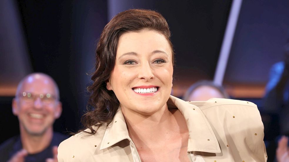 Annie Heger – hier bei einem Auftritt in der NDR-Talkshow. Foto: IMAGO/Michael Wigglesworth
