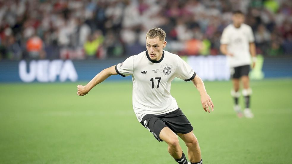 Nationalspieler Florian Wirtz wechselt zum FC Liverpool. Foto: Christian Charisius/dpa