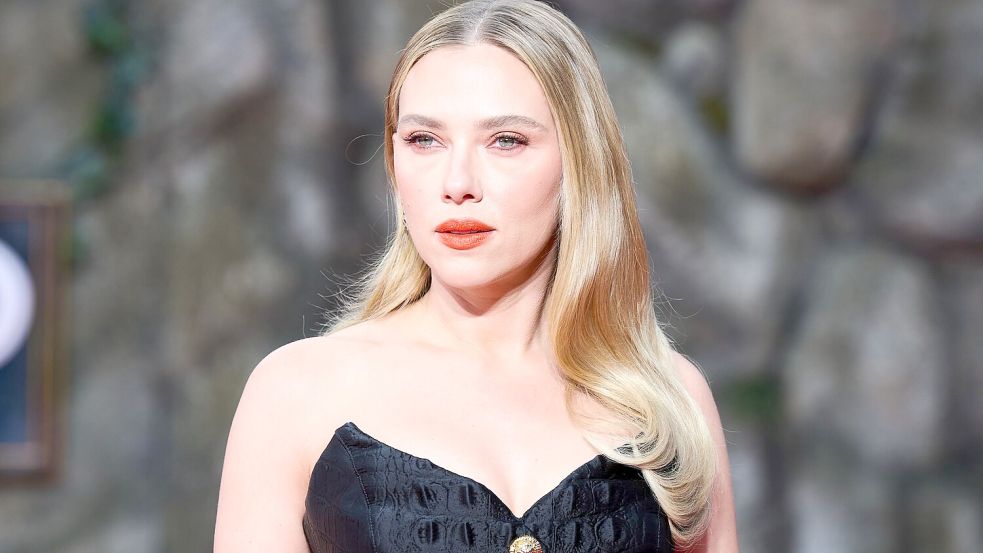 Die Bedingungen beim Dreh seien teilweise sehr herausfordernd gewesen, so Johansson. (Bild von der Deutschland-Premiere am 18. Juni). Foto: Annette Riedl/dpa