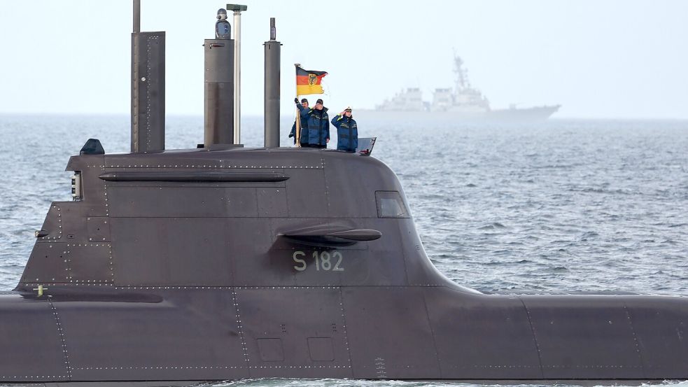 Ein deutsches U-Boot im Einsatz. Wie gut ist die Marine auf eine Konfrontation in der Ostsee vorbereitet? Foto: dpa/Christian Charisius