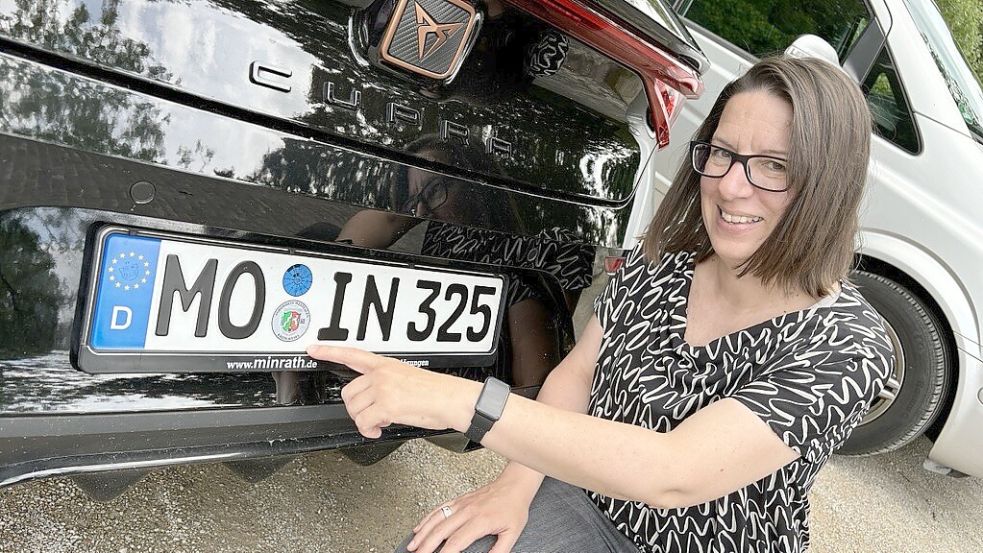 „Moin“ als Kennzeichen ist erlaubt, wenn man aus Moers kommt. Für Ostfriesen bietet sich diese Option also nicht. Aber auch bei den hier möglichen Kennzeichen gibt es Einschränkungen. Symbolfoto: Klaus Ortgies/Archiv
