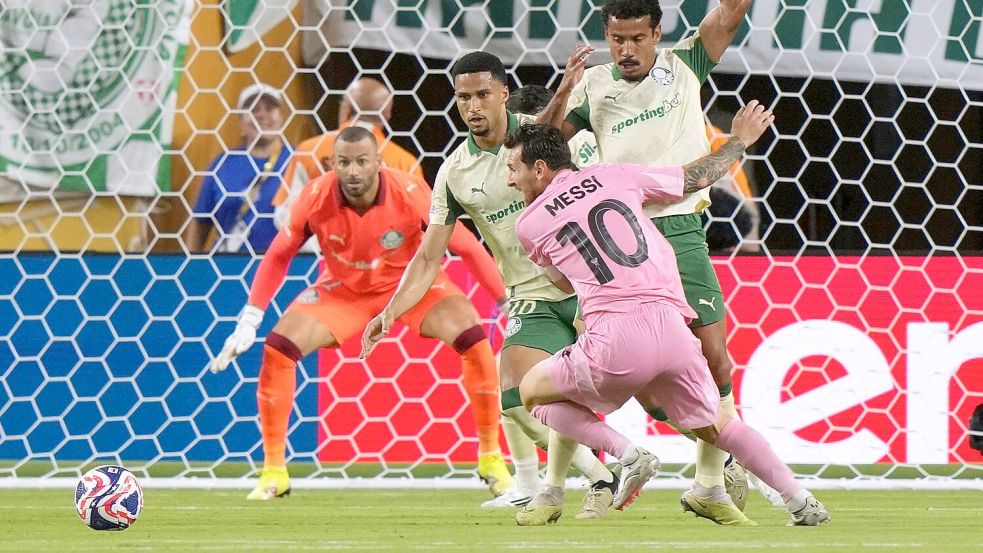 Blieb trotz vieler Chancen ohne Tor: Lionel Messi. Foto: Lynne Sladky/AP/dpa