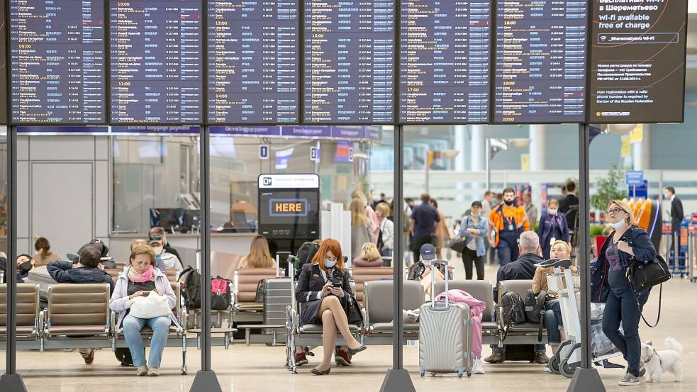 Scheremetjewo ist der größte Flughafen Russlands. (Archivbild) Foto: Alexander Zemlianichenko Jr/XinHua/dpa