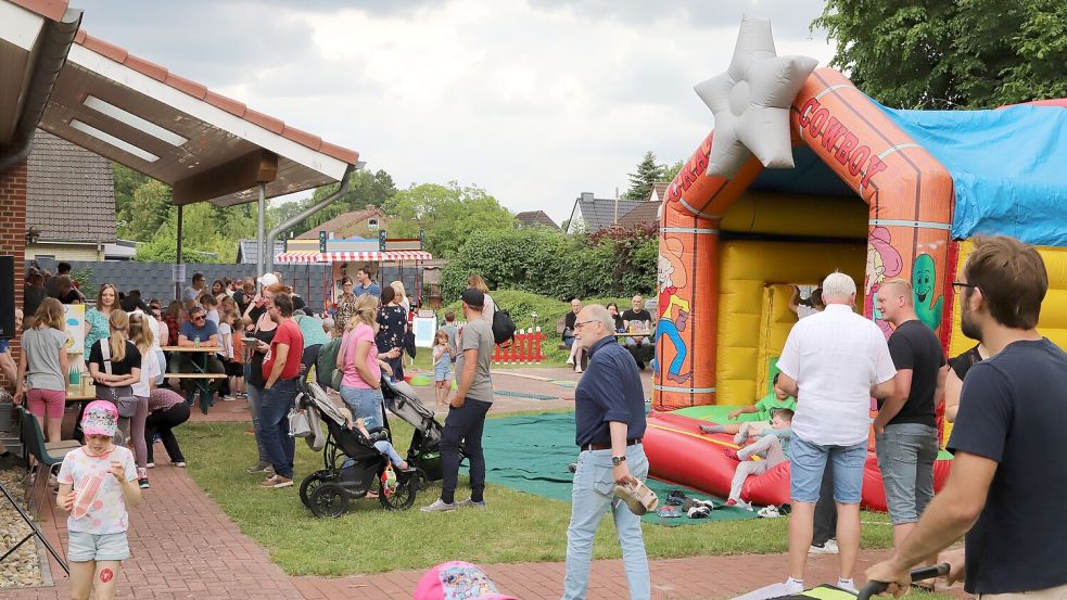 Viele Besucher kamen zum Familienfest. Foto: Passmann