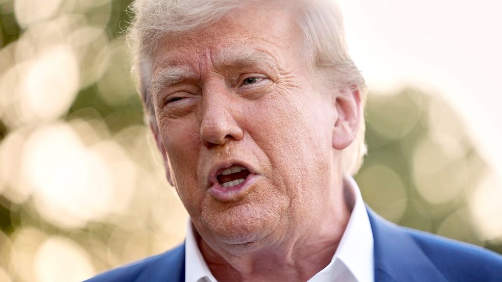 US-Präsident Trump sagt: Israel und Iran verletzen Waffenruhe. Foto: Evan Vucci/AP/dpa