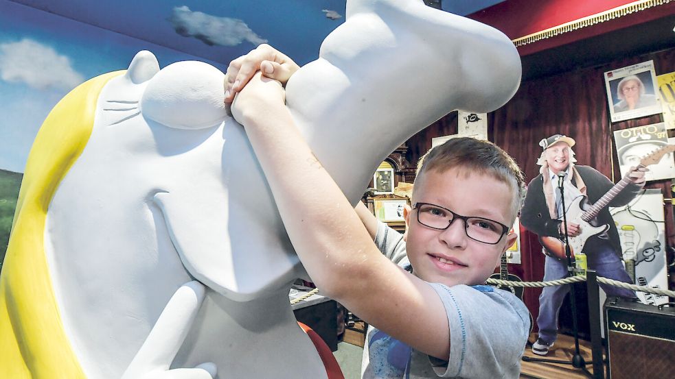 Mit neuen und bewährten Attraktionen lockt das Otto Huus in Emden. Es zeigt die ganze Welt des berühmten Musikers, Malers und Komikers in einem verrückten Haus. Archivbild