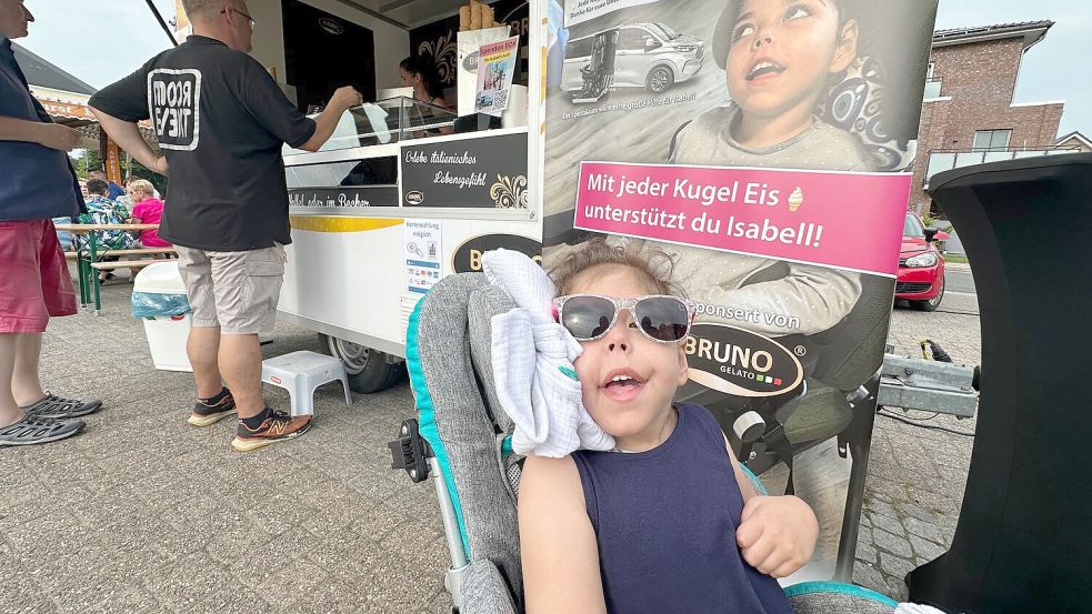 Isabell Graute hatte an den Aktionstagen sichtlich Spaß. Fotos: privat