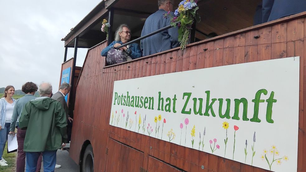 Potshausen ist eine Runde weiter: Im Ort findet deshalb am 8. Juli ein Treffen in der Zukunftsschmiede statt. Dabei geht es um den Rückblick und Planung der nächsten Präsentation. Foto: Clarissa Scherzer