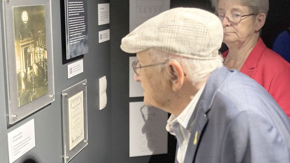 Der Holocaust-Überlebende Albrecht Weinberg war häufig in der Synagoge in Weener zu Gast. Foto: Oliver Bär