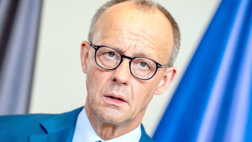 Merz: Wir gehen in kleinen Schritten voran. Foto: Michael Kappeler/dpa