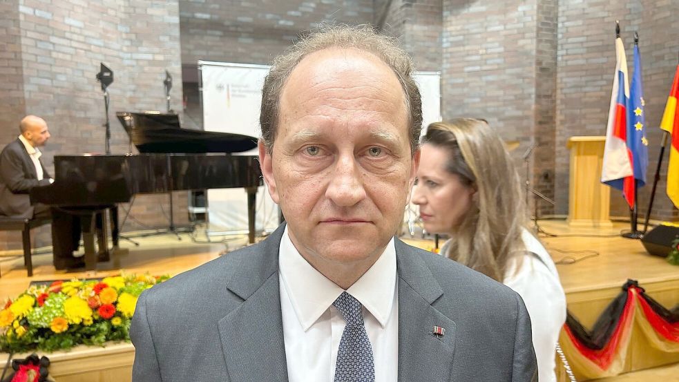 Botschafter Alexander Graf Lambsdorff wurde im Streit um die Behandlung russischer Korrespondenten in Deutschland ins russische Außenministerium einbestellt. (Archivbild) Foto: Ulf Mauder/dpa