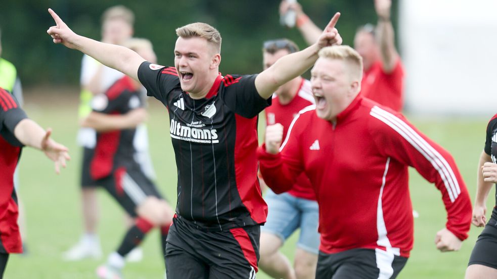 Als Belohnung für den Kreispokalsieg in Ostfriesland darf der TSV Lammertsfehn nun auch im Bezirkspokal starten. Foto: Doden/Emden