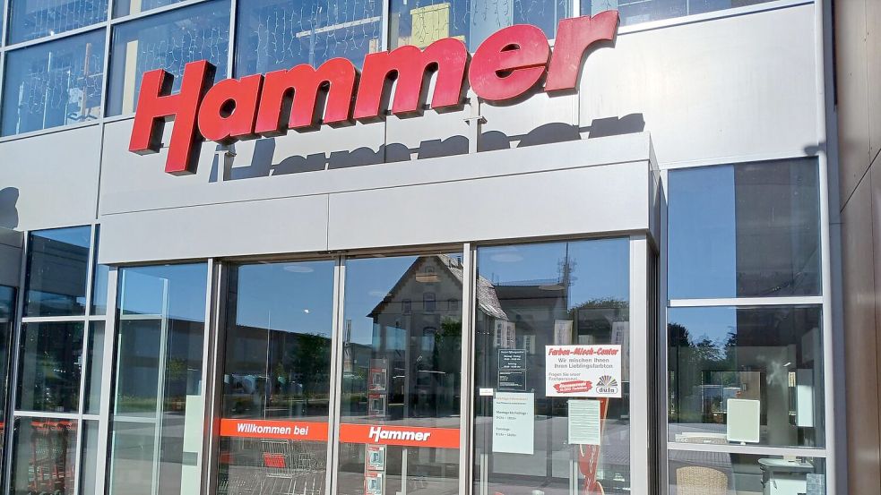 Im Emsland gibt es Hammer-Fachmärkte in Papenburg (Foto) und in Lingen. Foto: Christian Belling