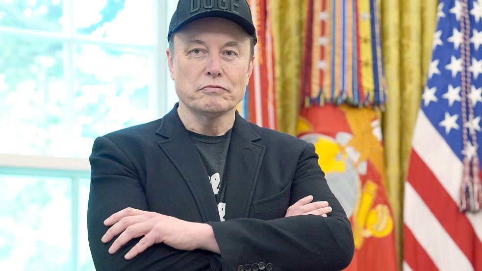 Will eine eigen Partei aufbauen: Elon Musk. Foto: Evan Vucci/AP/dpa