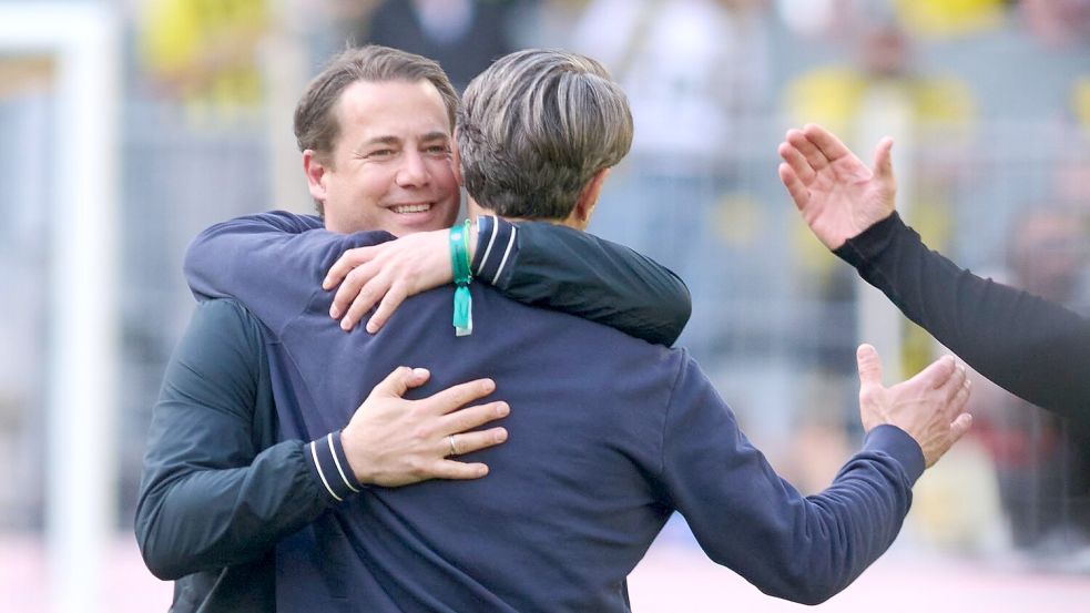 BVB-Sportchef Lars Ricken ist zufrieden mit dem Auftreten in den USA. Foto: Bernd Thissen/dpa