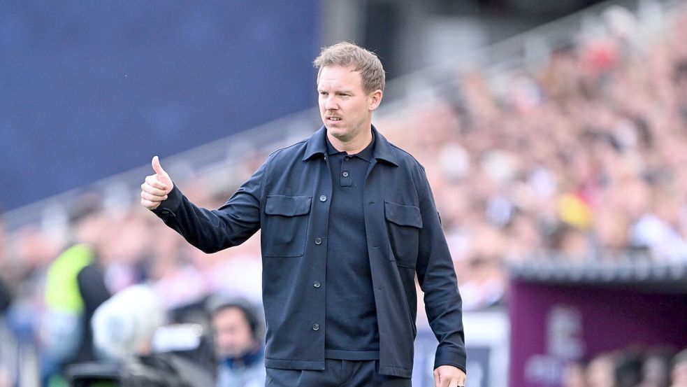 Julian Nagelsmann hofft auf einen Platz im besten Topf bei der WM-Auslosung. Foto: Federico Gambarini/dpa
