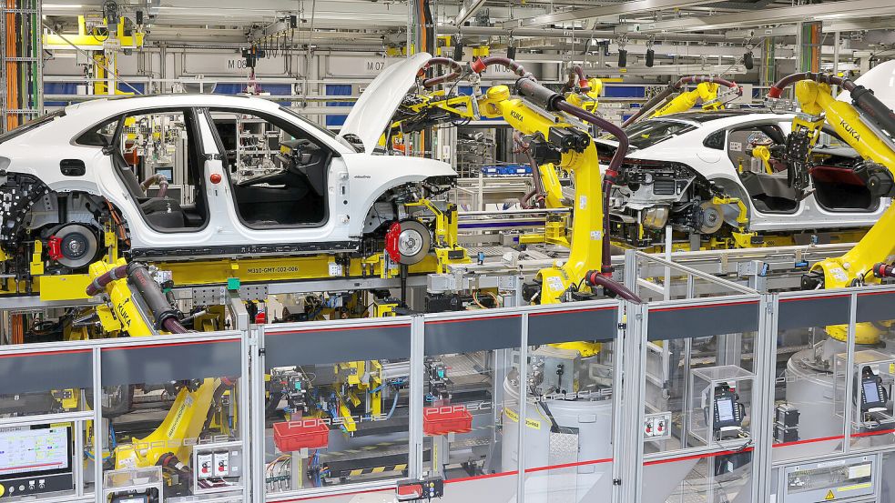 Im Porsche-Werk in Leipzig ist der rechte Verein „Zentrum“ schon aktiv. DPA-Symbolfoto: Jan Woitas