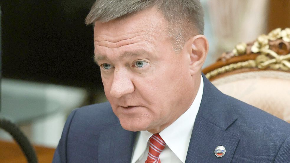 Der russische Politiker Roman Starowoit war nur kurze Zeit Verkehrsminister - und soll sich nach Angaben Moskauer Ermittler nach seiner Entlassung durch Kremlchef Wladimir Putin selbst erschossen haben. (Archivbild) Foto: Gavriil Grigorov/Pool Sputnik Kremlin/AP/dpa