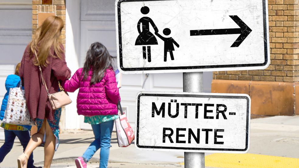 Teures Wahlversprechen wird Realität: Ab 2027 sollen Mütter für ältere Kinder mehr Rentenpunkte erhalten – notfalls rückwirkend. Foto: IMAGO/Bihlmayerfotografie