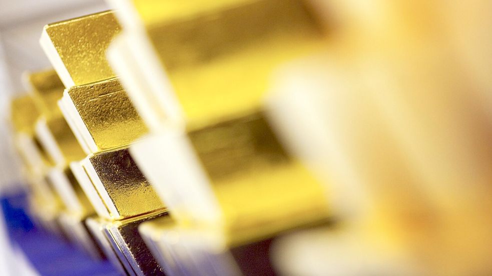 Begehrtes Investment in unsicheren Zeiten: Deutsche Börse verwahrt wieder mehr Gold für Anleger (Archivbild) Foto: Frank Rumpenhorst/dpa