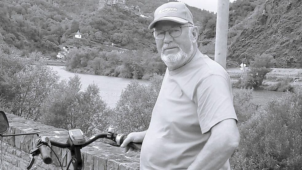 Der Holtermoorer Hartmut Eggen ist im Alter von 77 Jahren gestorben. Dieses Bild zeigt ihn auf einer Radtour an der Mosel. Foto: privat