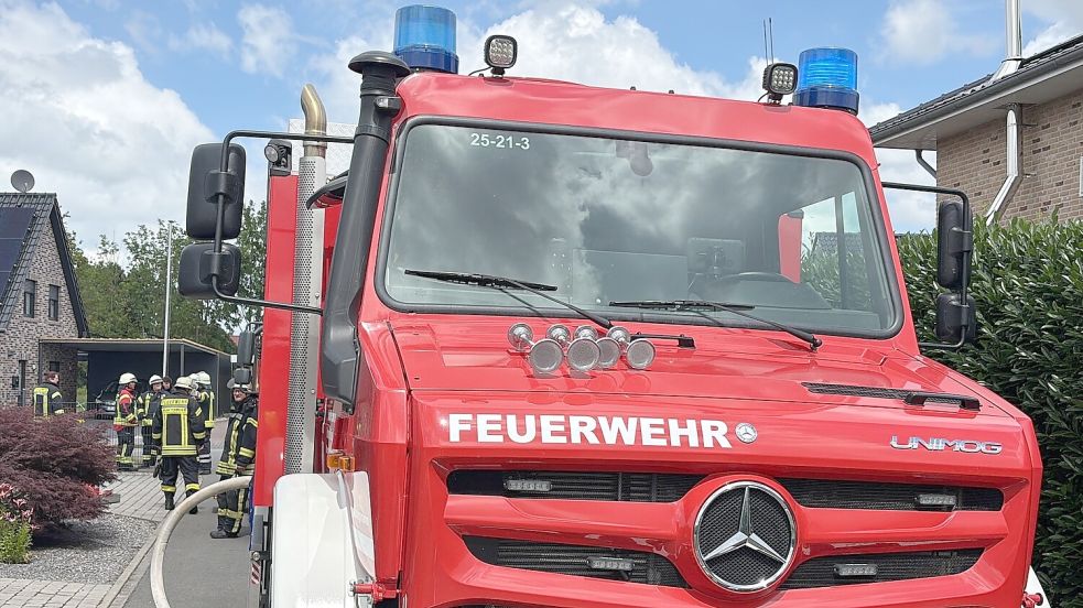 Die Einsatzkräfte wurden in die Marderstraße gerufen. Foto: Carsten Ammermann