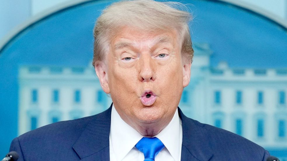 US-Präsident Trump hofft weiter auf eine Waffenruhe in Gaza. Foto: Jacquelyn Martin/AP/dpa