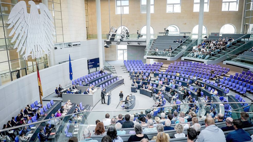 Der Bundestag stimmte mit breiter Mehrheit für die Enquete-Kommission Foto: Kay Nietfeld/dpa
