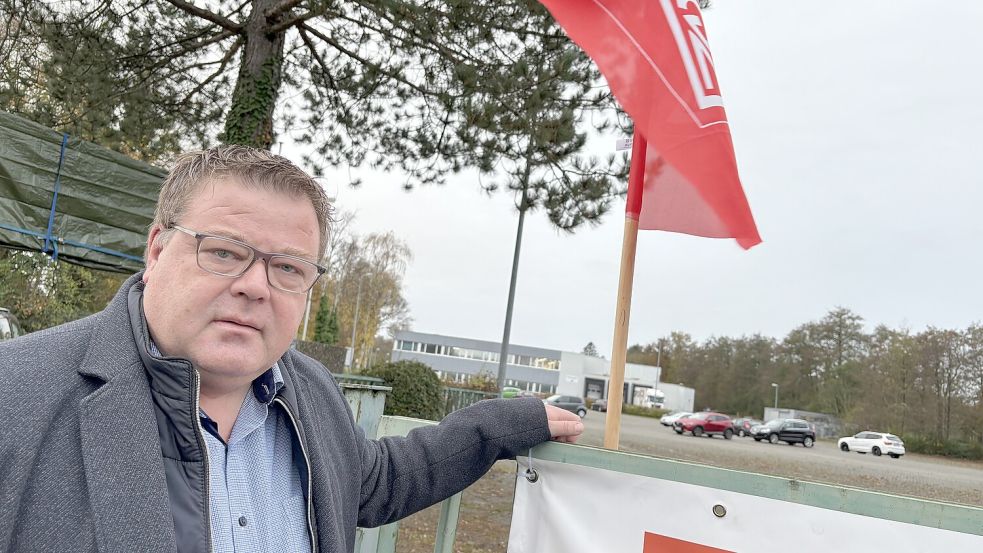 Thomas Gelder, 1. Bevollmächtigter der IG Metall Leer-Papenburg, kritisiert das Verhalten der Opti-Investoren. Archivfoto: Marion Janßen