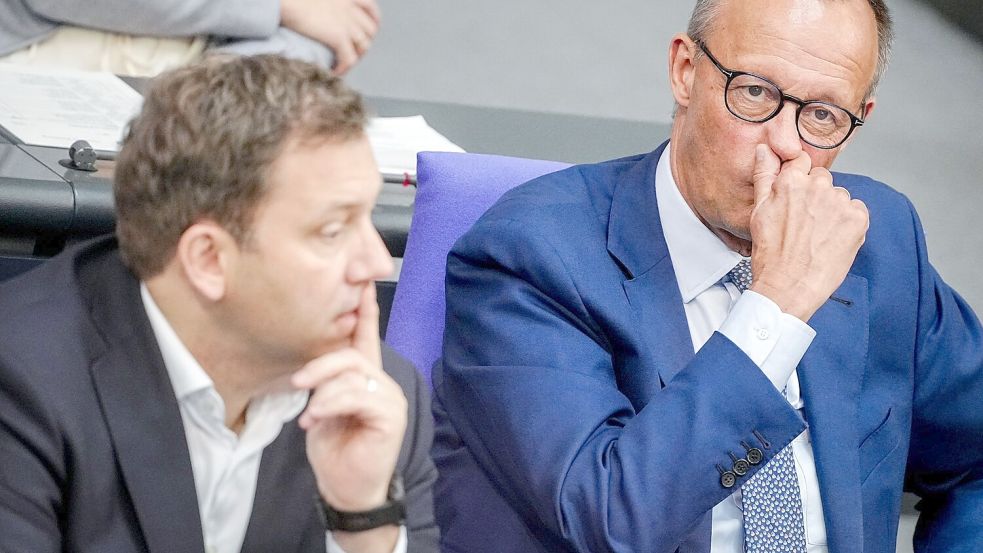 Für die Spitzen der schwarz-roten Koalition ist die Vertagung eine Schlappe. Foto: Kay Nietfeld/dpa
