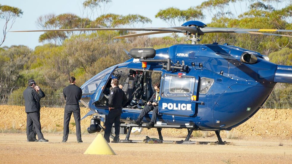 Die Polizei suchte unter anderem aus der Luft mit Hubschraubern nach der Deutschen. Foto: ABC News/ABC News/AP/dpa