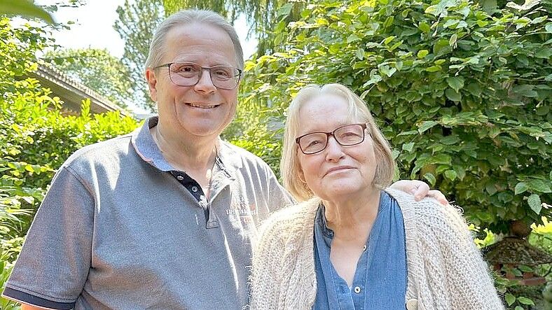 Bleiben in Friesoythe: Dr. Burkhard Schute und Ehefrau Veronika. Foto: Claudia Wimberg