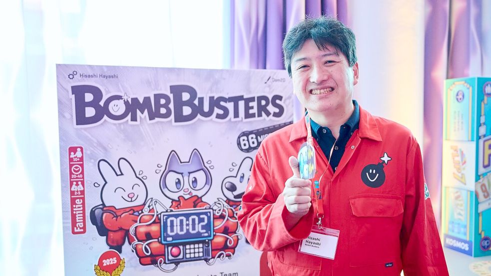 In dem Spiel des Japaners geht es um das Entschärfen von Bomben. Foto: Annette Riedl/dpa