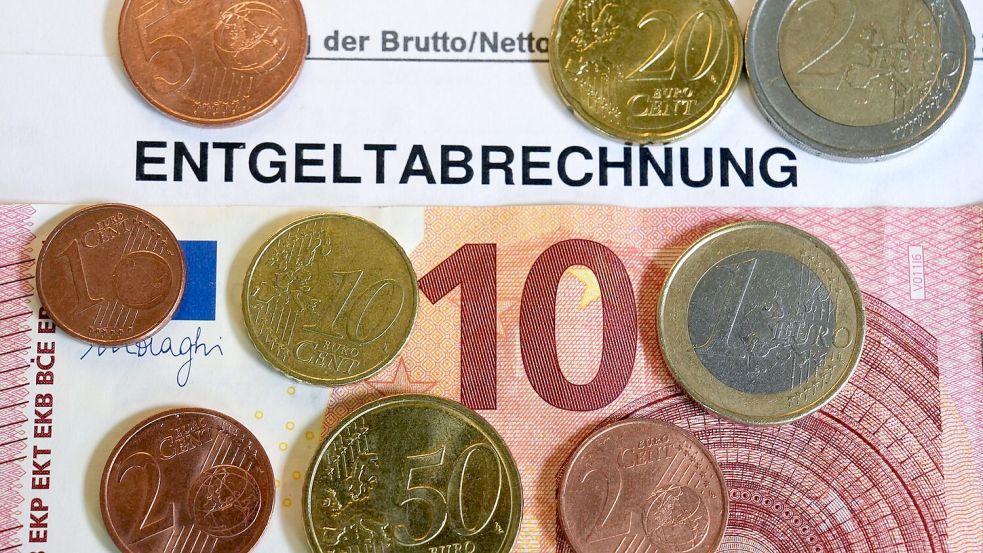 Mindestlohn für eine Stunde: 13,90 Euro ab 2026 Foto: Marcus Brandt/dpa